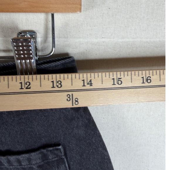 BDG‎ UO Button Front Mini Denim Skirt size Medium Black - Picture 7 of 8